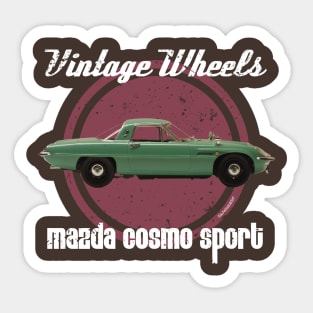 Vintage Wheels - Mazda Cosmo Sport Sticker